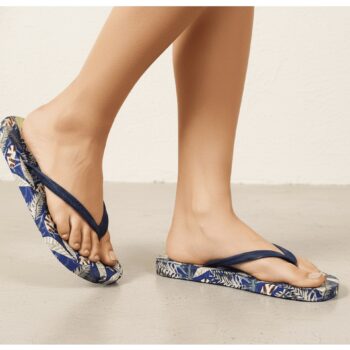 chinelo de praia florido beppi (2222150)