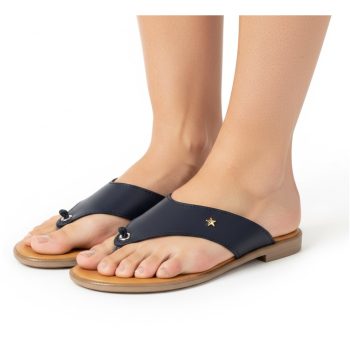 chinelo de senhora de enfiar no dedo fabrico português em preto