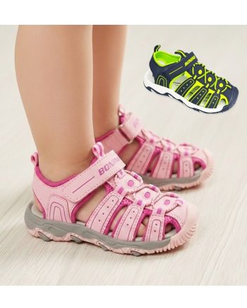 sandalias fechadas para menino e menina